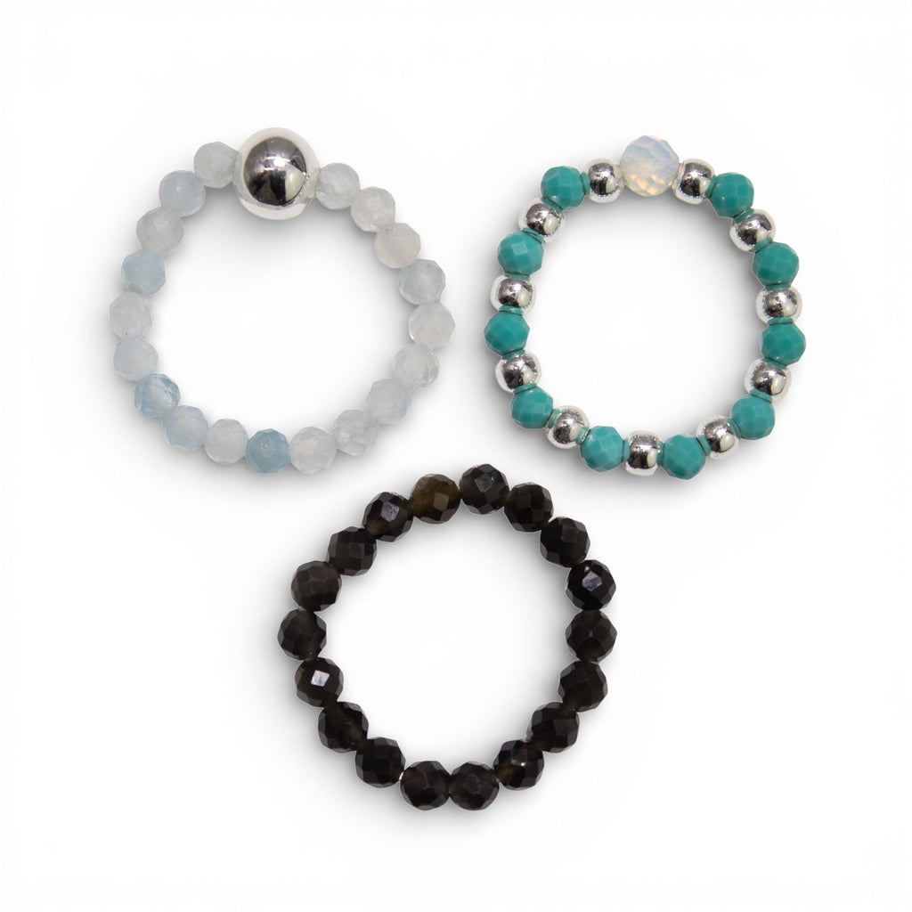 Endless Ocean Bracelet & Ring Set