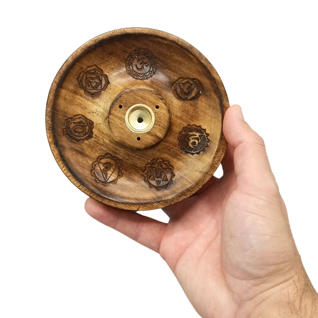7 Chakra Incense Stick & Cone Burner Disc