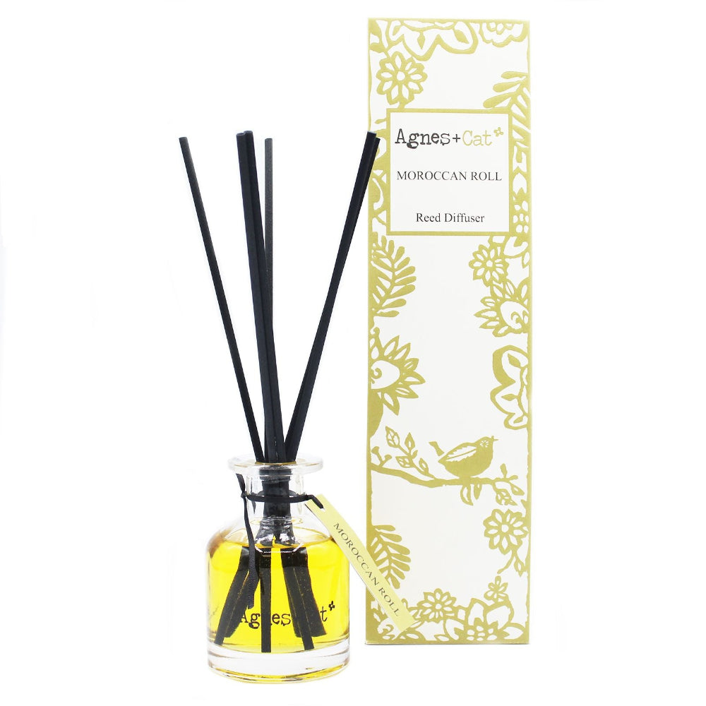 Agnes + Cat -  Reed Diffuser 140ml- Moroccan Roll