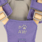 Dog Step-In Guardian Harness with Reflective Mesh & Amethyst Charm - Lavender - Small (4-8kg)