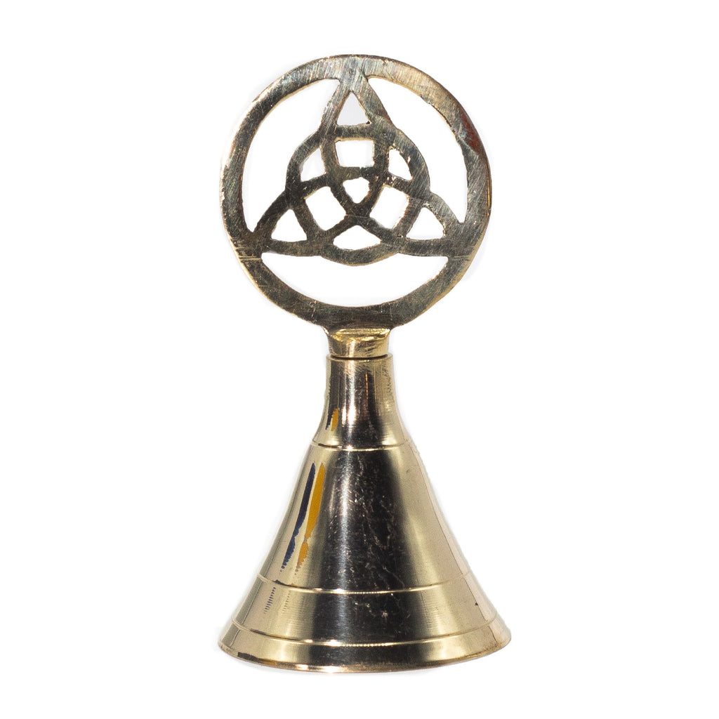 Triquetra Altar Brass Bell