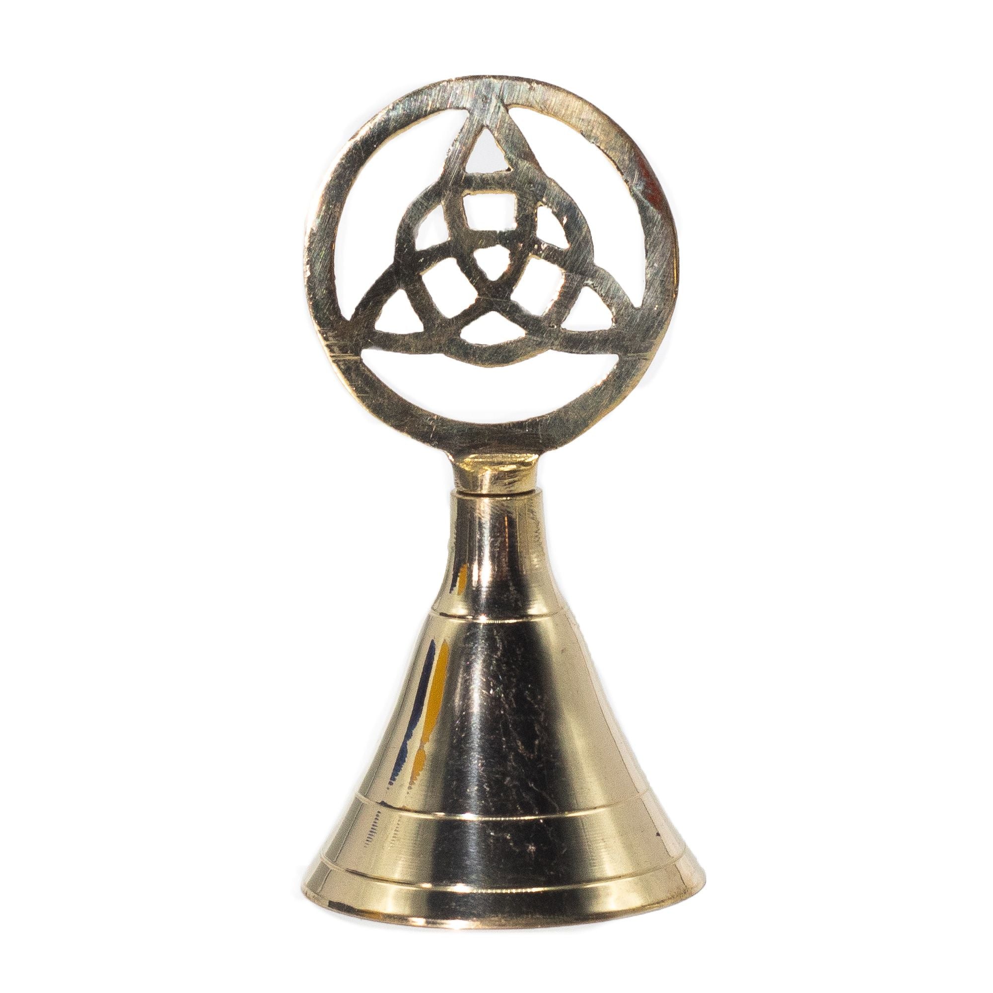 Triquetra Altar Brass Bell