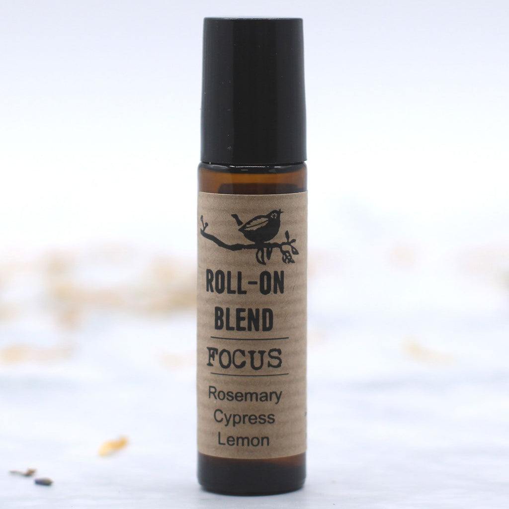FOCUS Roll On Essential Oil Blend - Agnes + Cat