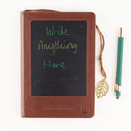 Write & Release Brown A5 LCD Notebook
