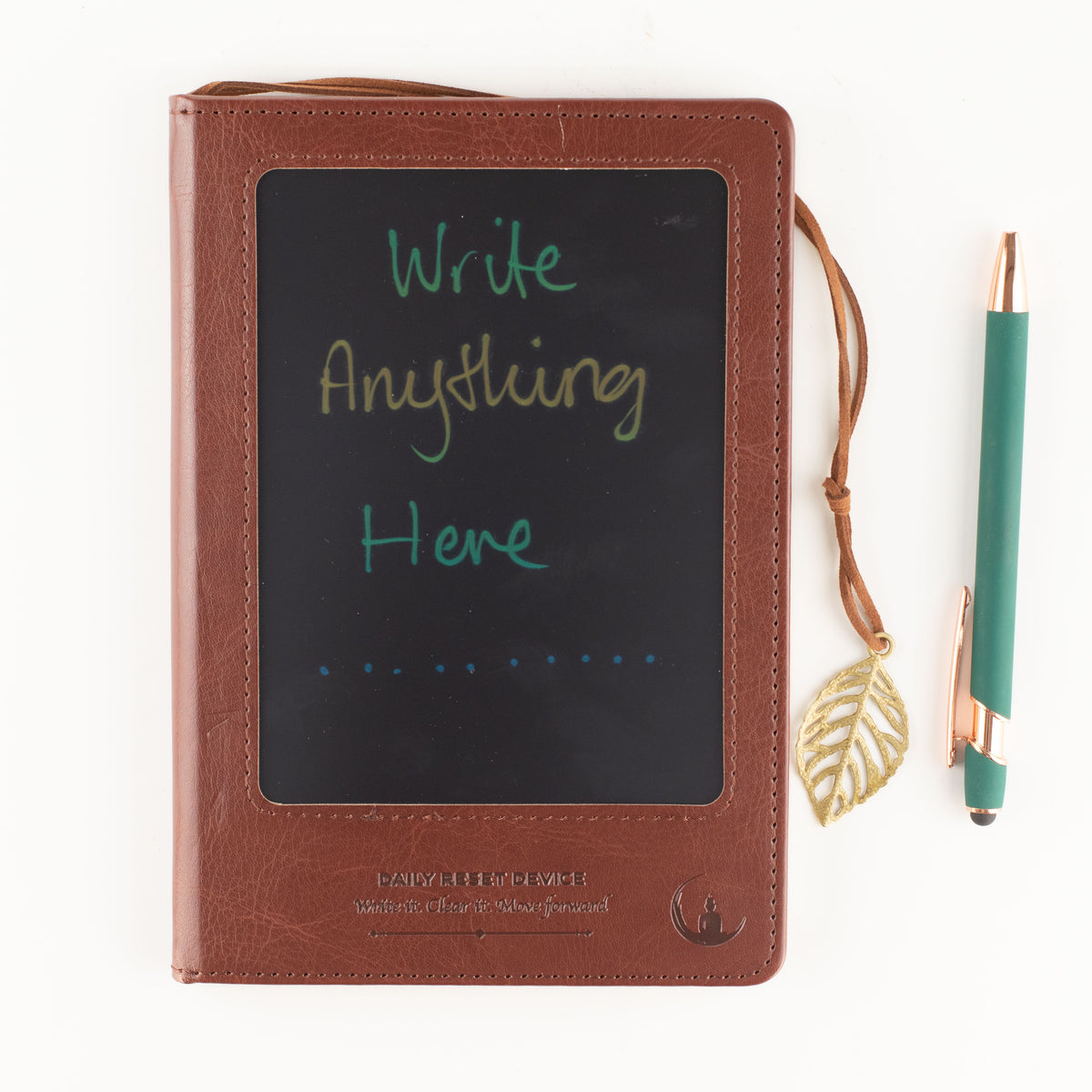 Write & Release Brown A5 LCD Notebook