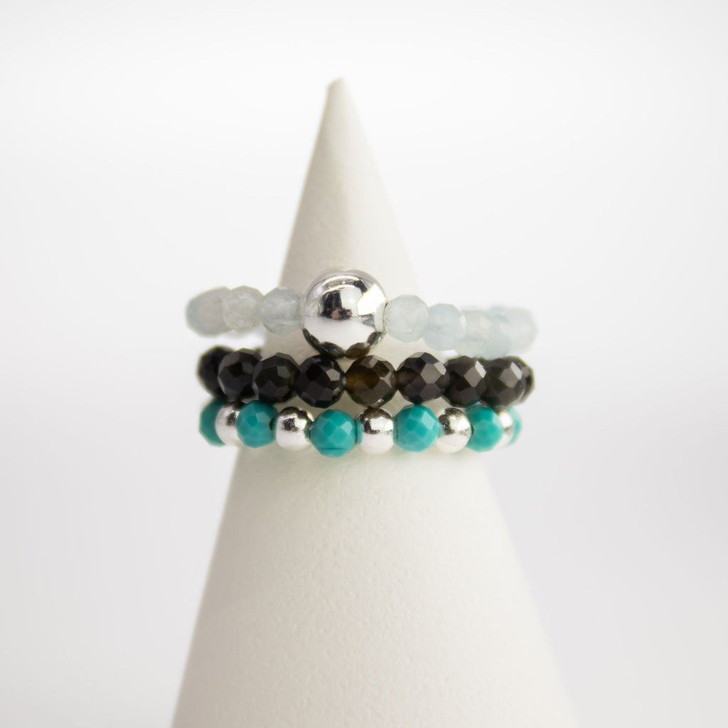 Endless Ocean Bracelet & Ring Set