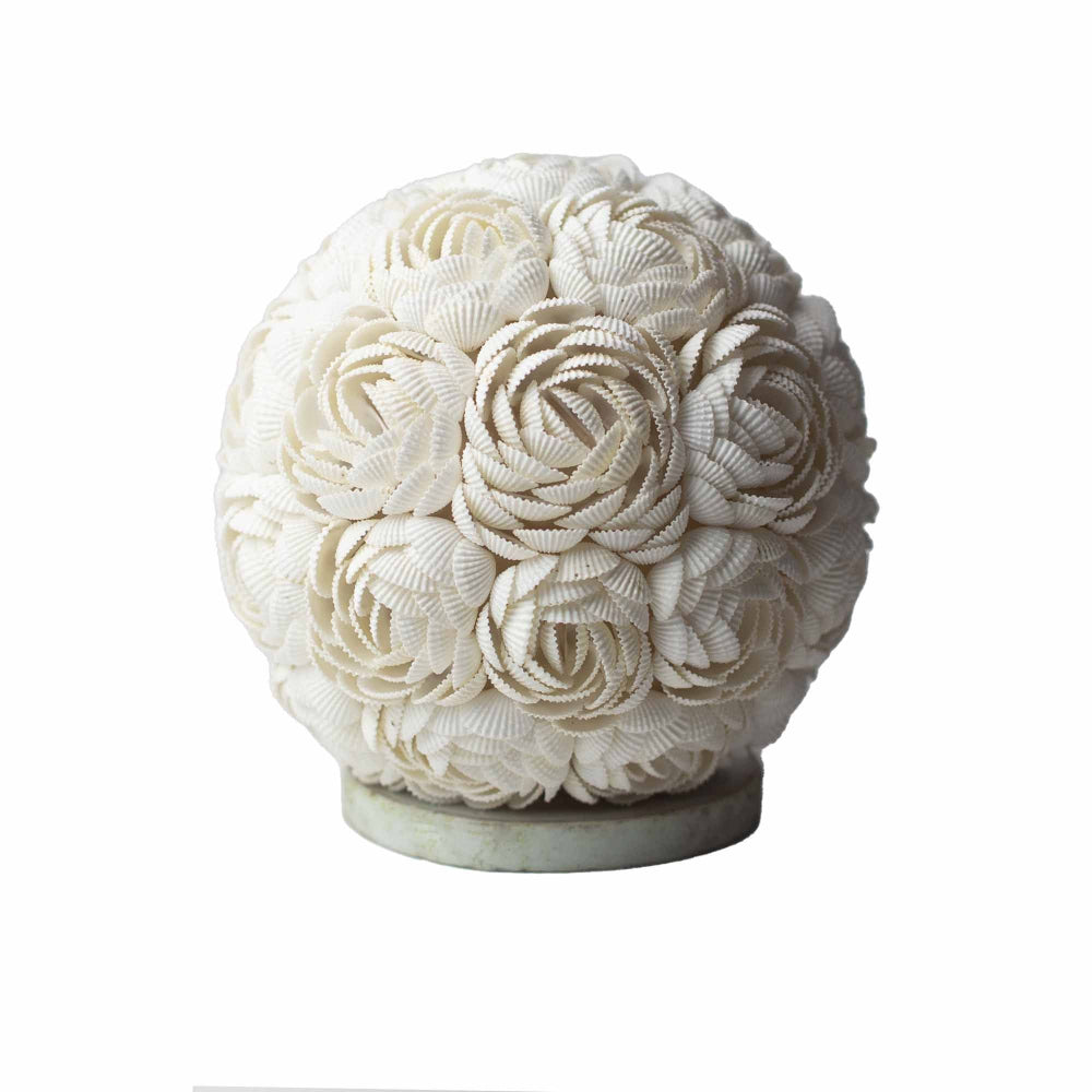 The Shell Lamp | Rose Globe