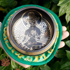 Green Tara Singing Bowl Set 10cm