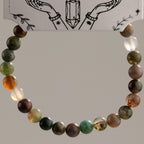 Moss Agate Petite Power Bracelet