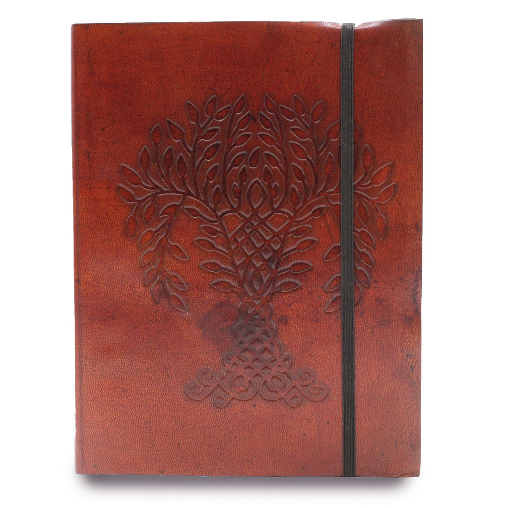 Tree of Life Notebook with Strap - Medium