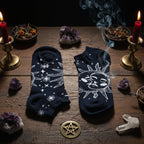 Hop Hare Bamboo Socks Low | Sun & Moon | UK 3.5–6.5
