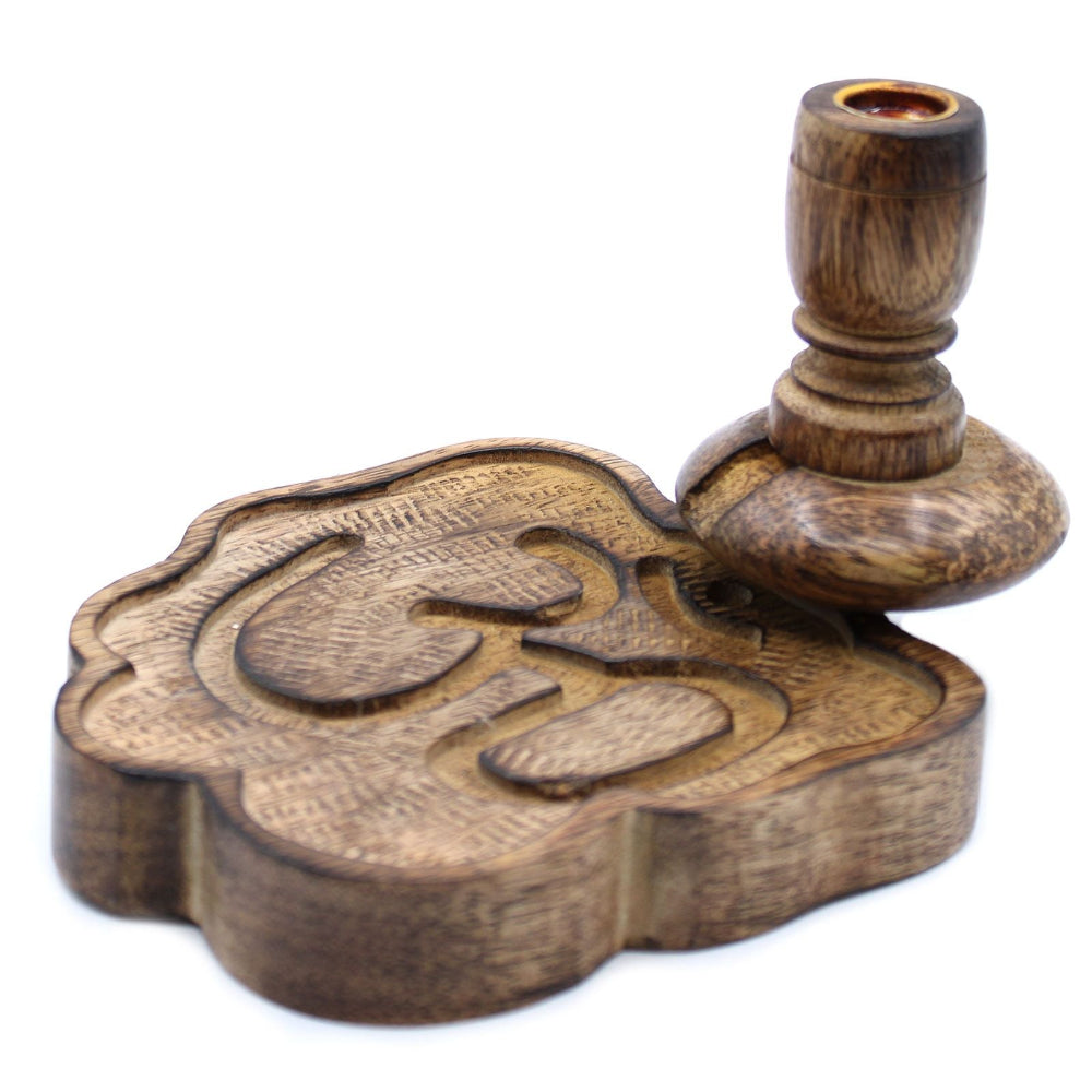 Ohm Mango Wood Backflow Burner Small