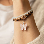 Nymph Spirit Gemstone Bracelet Set - Sea Sunset