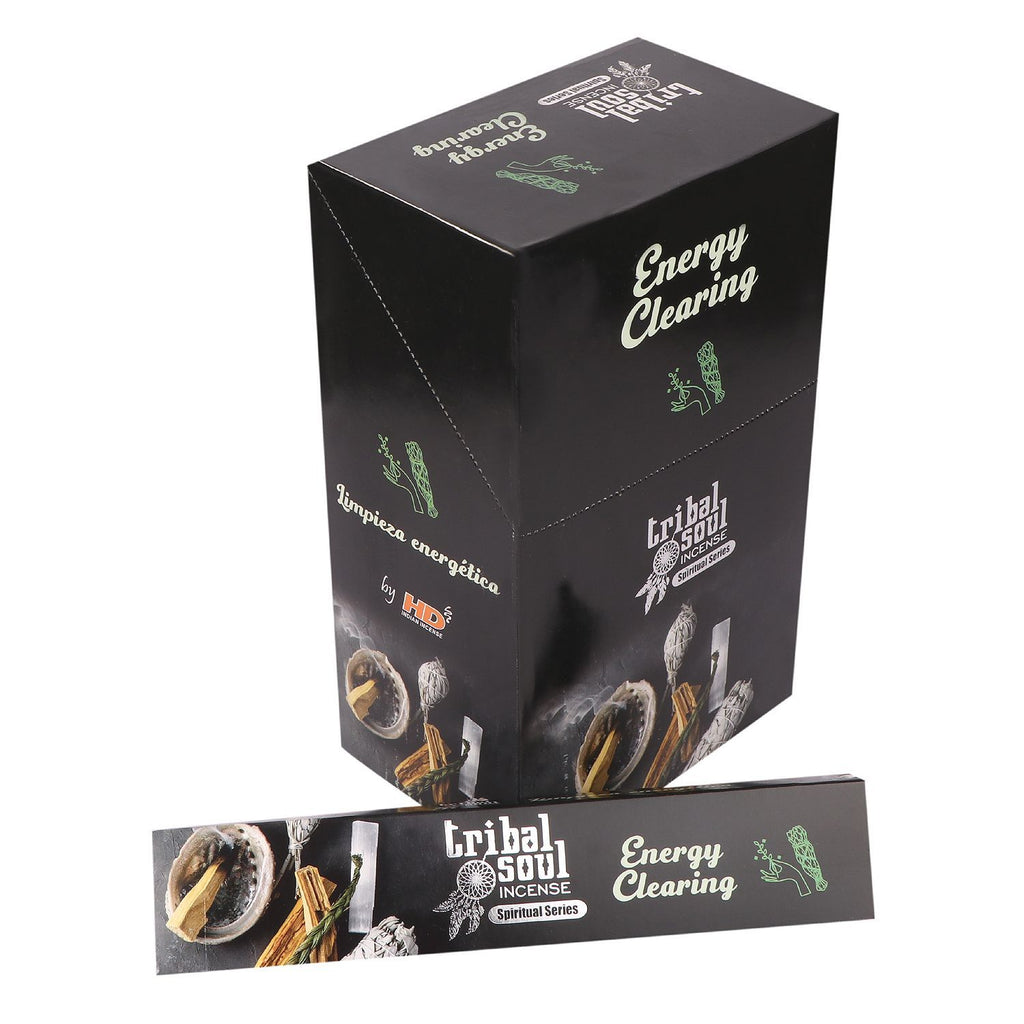 Tribal Soul Spiritual Incense Sticks and Ceramic Holder Energy Clearing