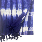 Indigo Stripes Boho Java Art Stole Scarf