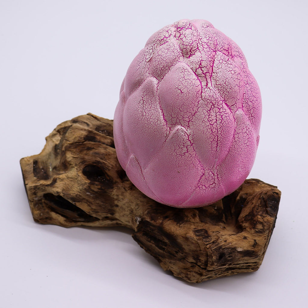 The Lotus DriftGlow Lamp | Purple Crackle