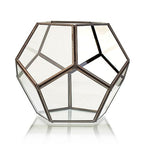 Geometric Crystal Display Terrarium — Large Octagon