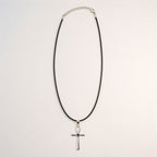 Ankh Symbol of Eternal Life Pendant | Silver Plated | 45cm Cord