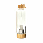 Clear Quartz Crystal Water Bottle | Angel | Cleansing & Clarity