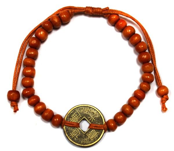 Good Luck Orange Feng-Shui Bracelet