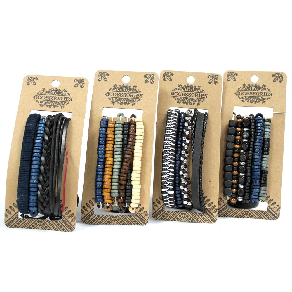 Moody & Blue  Bracelet Sets  (asst)