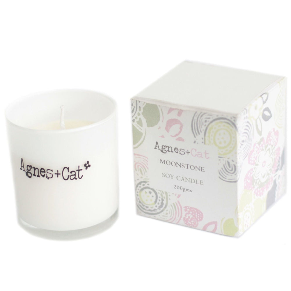 Agnes + Cat - Votive Candle - Moonstone