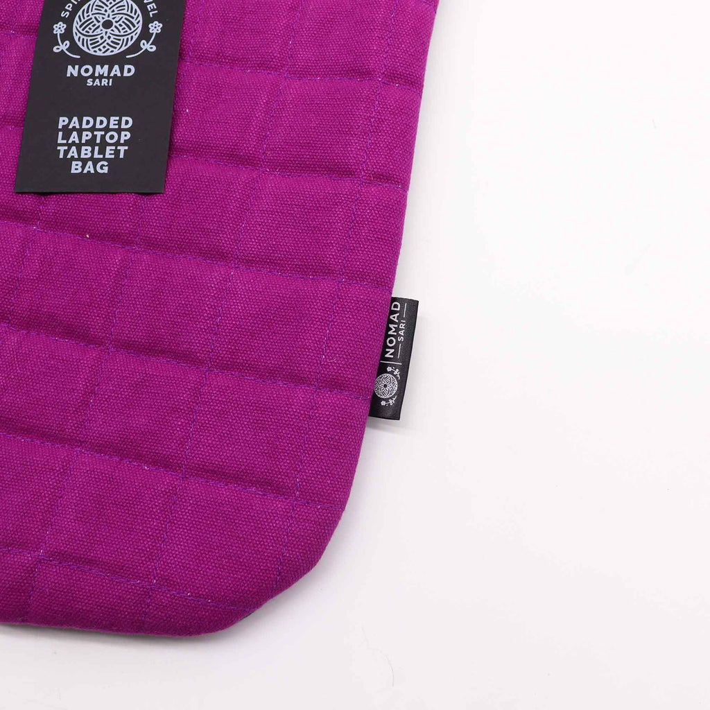 Purple Haze  Stonewash Laptop Padded Pouch