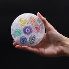 Selenite Charging Plate 10cm | Chakra Design