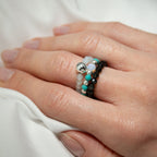 The Endless Ocean Ring Set — Nymph Gemstone Collection