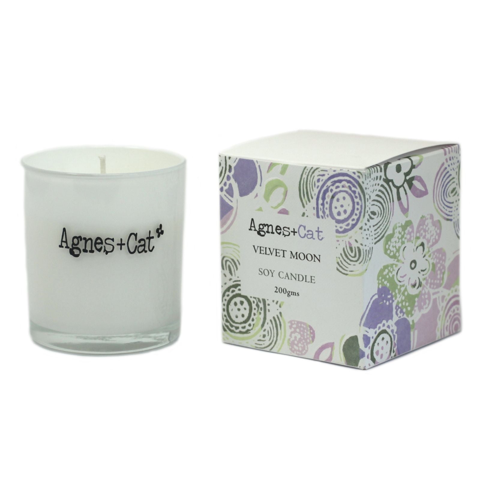 Agnes + Cat - Votive Candle - Velvet Moon