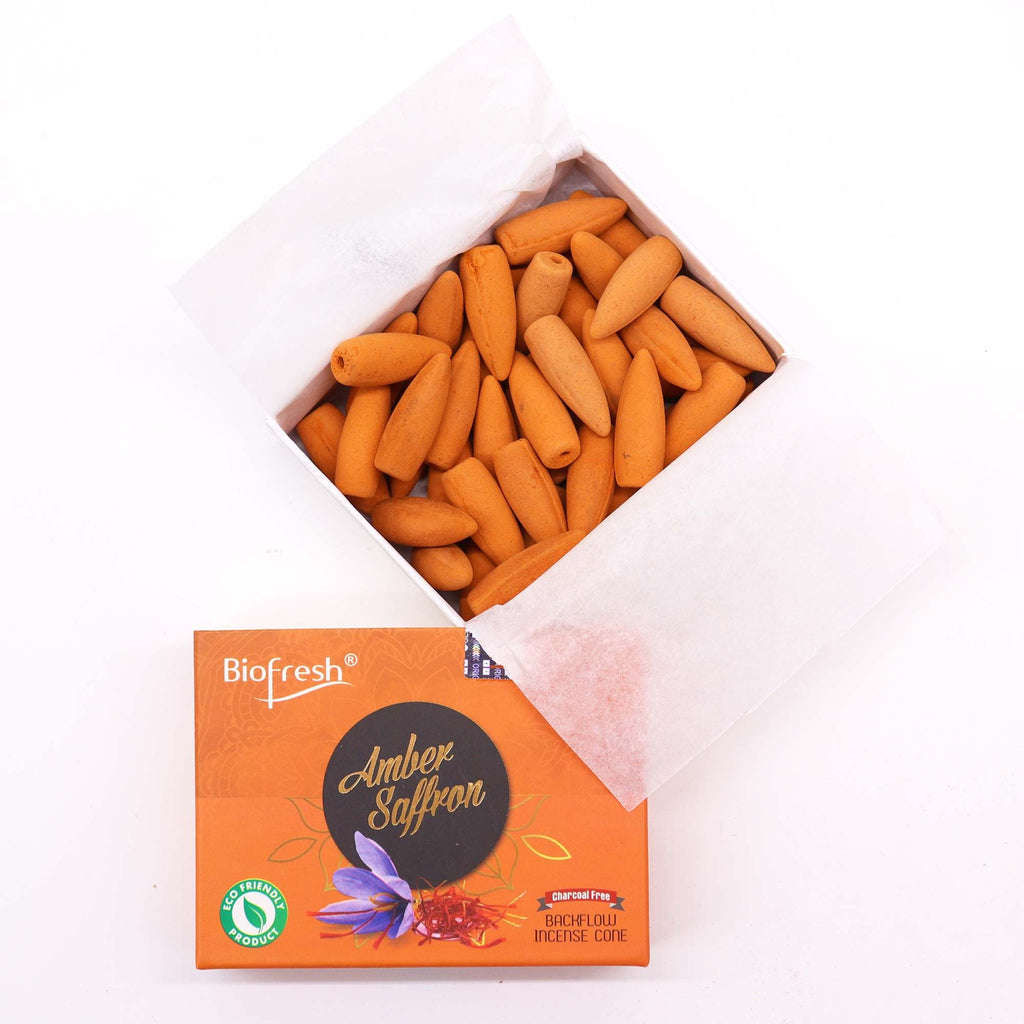 Biofresh Backflow Incense Cones – Arabian Jasmine