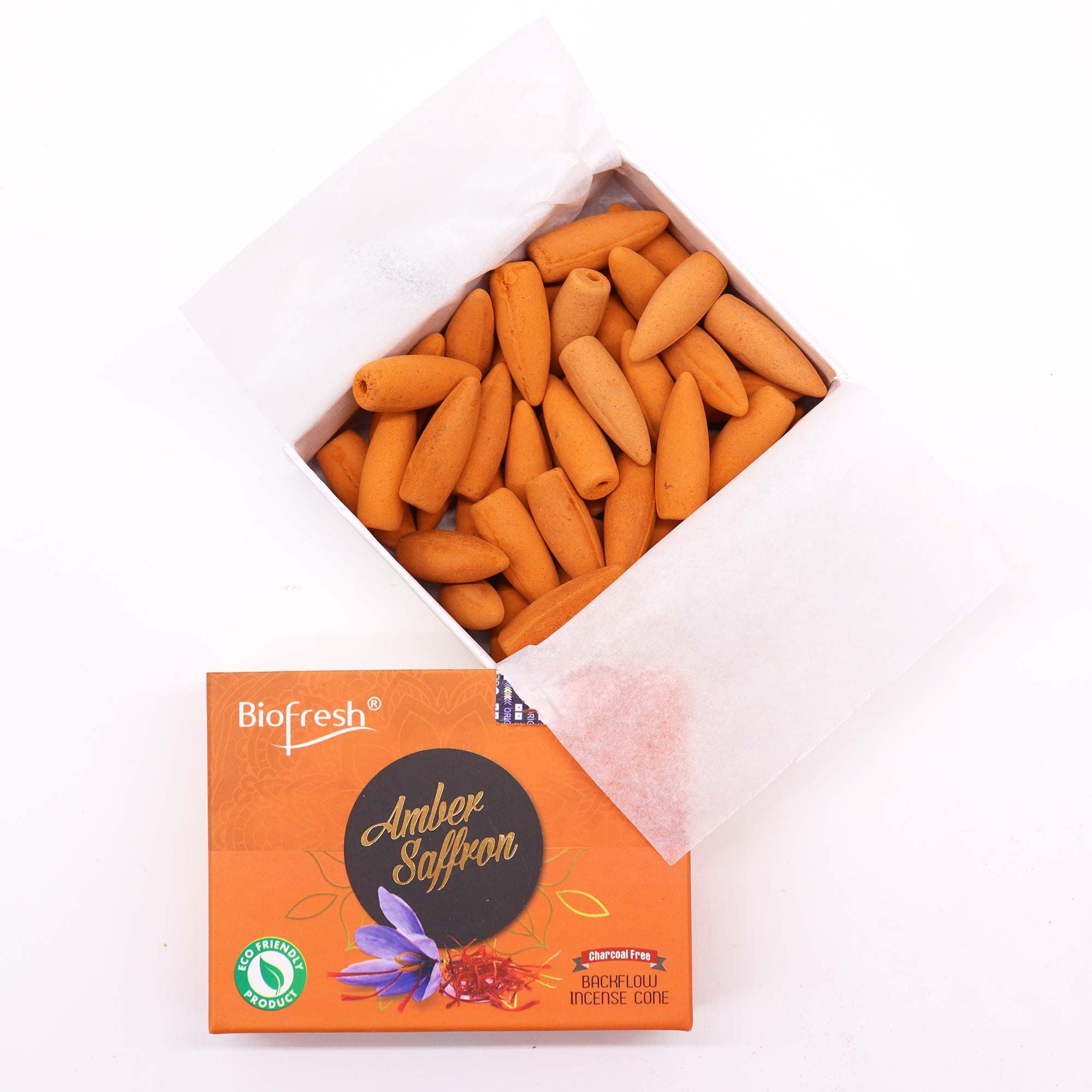 Biofresh Backflow Incense Cones – Arabian Jasmine