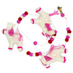 Unicorns Felt Wall Hanging