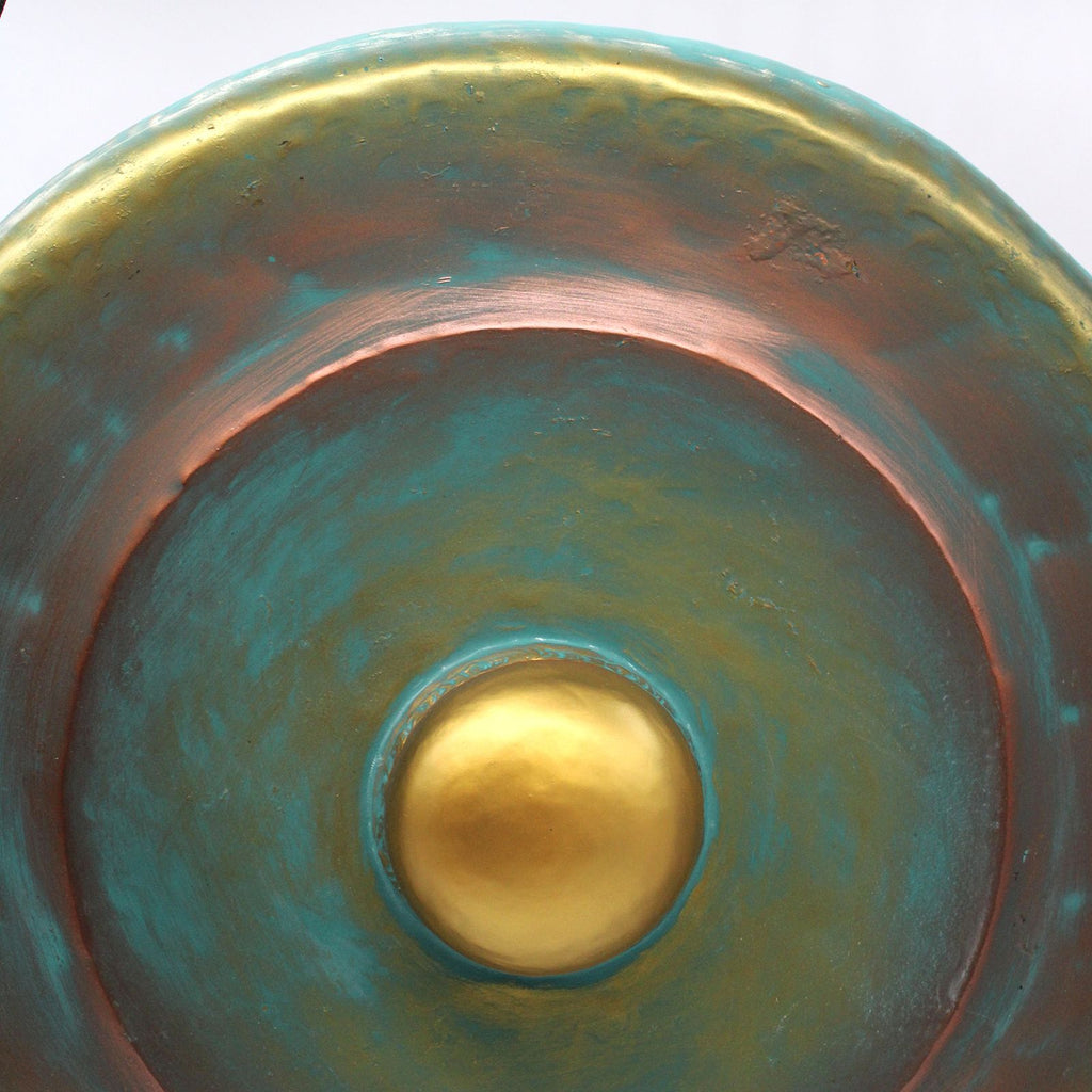 Balinese Gong with Dragon Stand - 50cm - Greenwash