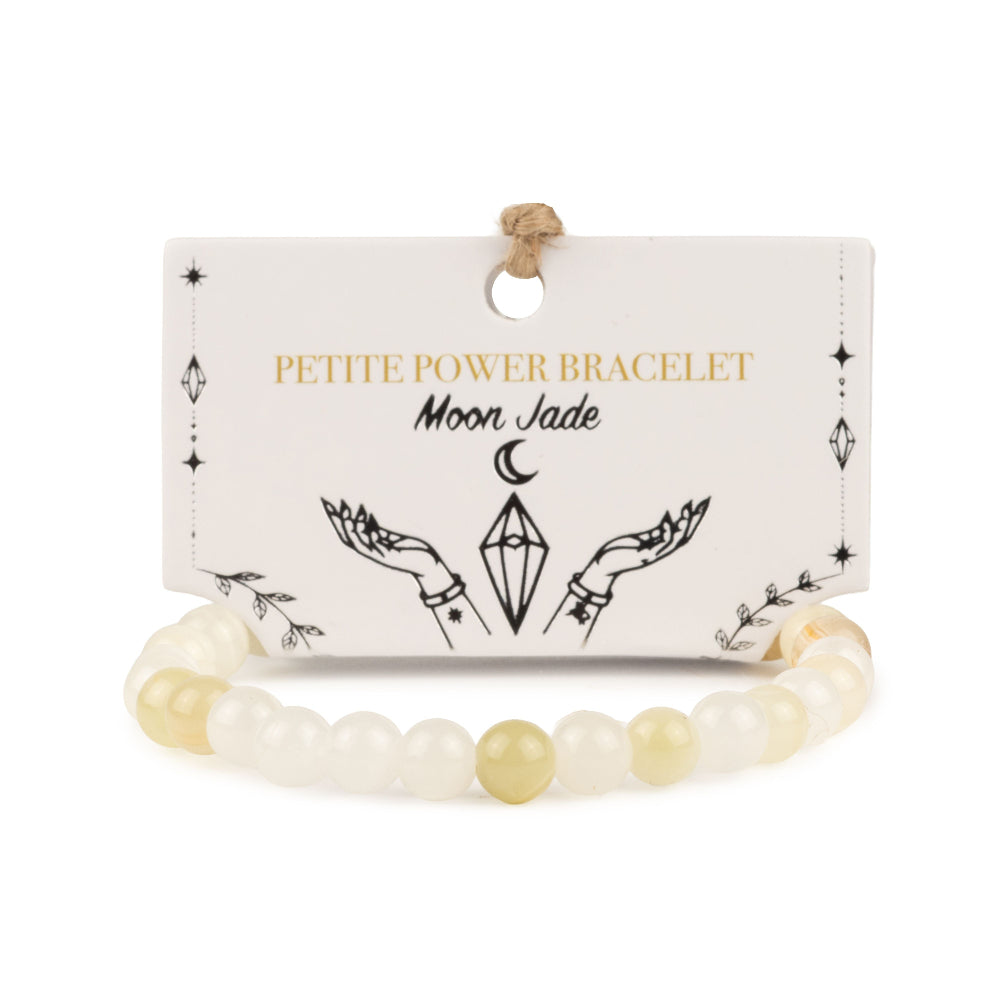 Moon Jade Petite Power Bracelet