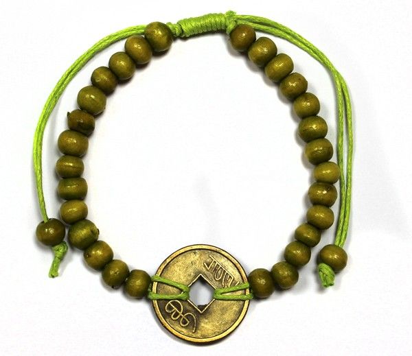 Lime Green Good Luck Feng-Shui Bracelets