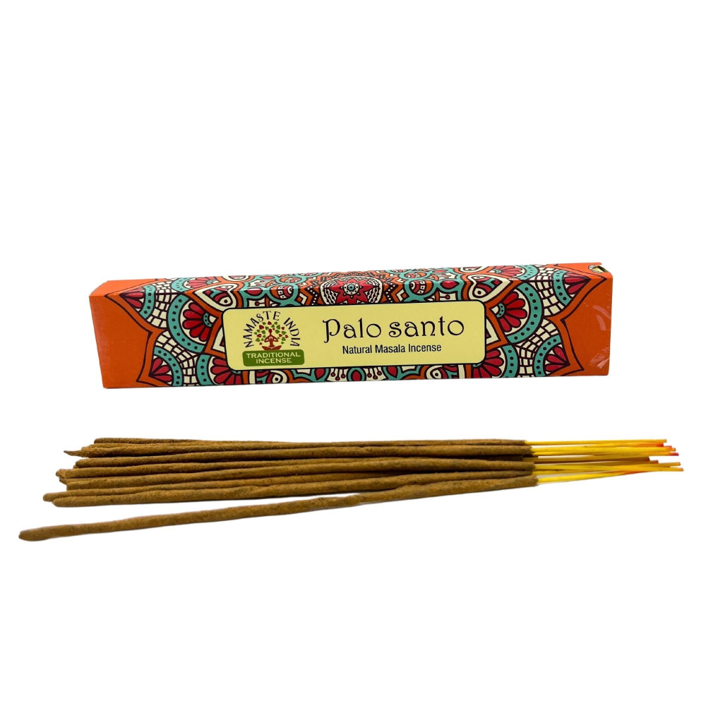 Namaste India Palo Santo Mandala Masala Incense
