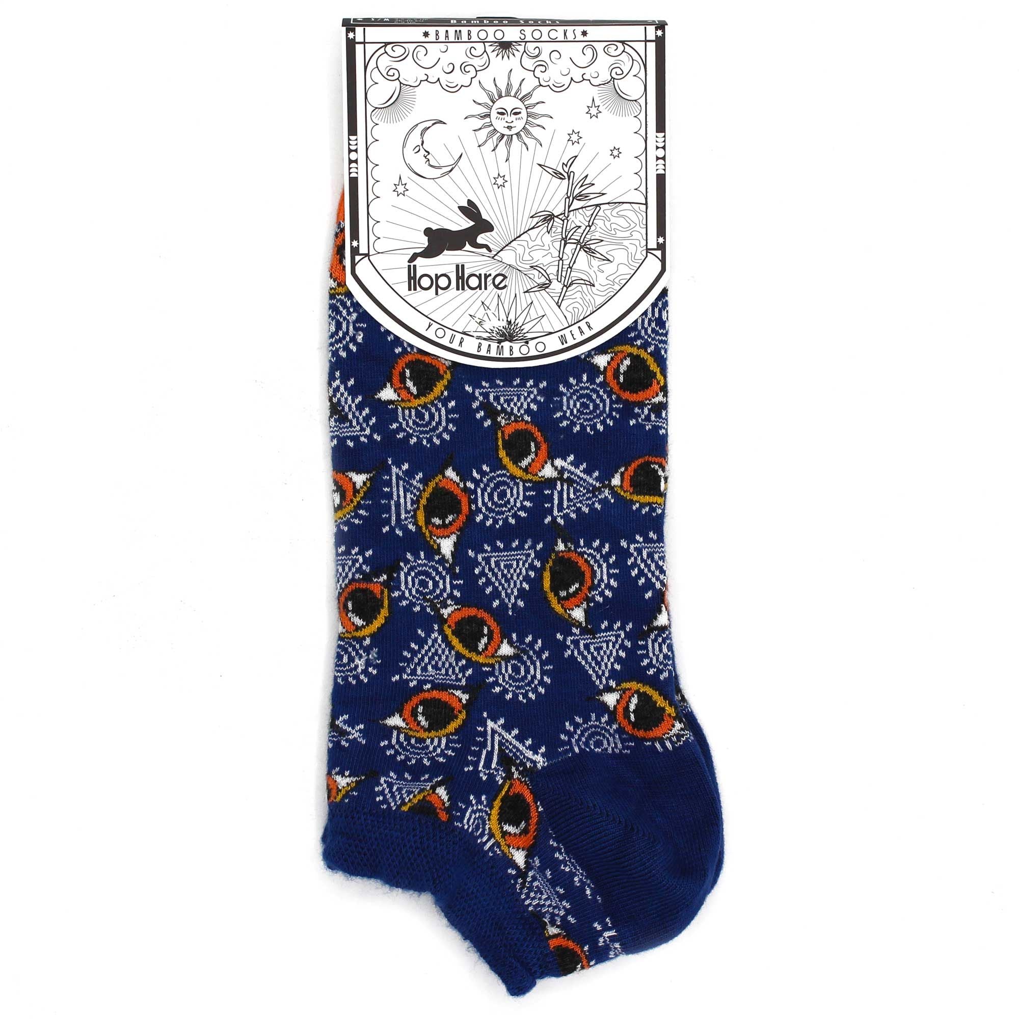 Hop Hare Bamboo Socks Low | Egyptian Pyramids | UK 3.5–6.5
