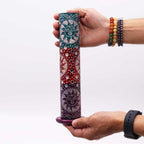 Suns Soapstone Round Tower Incense Holder