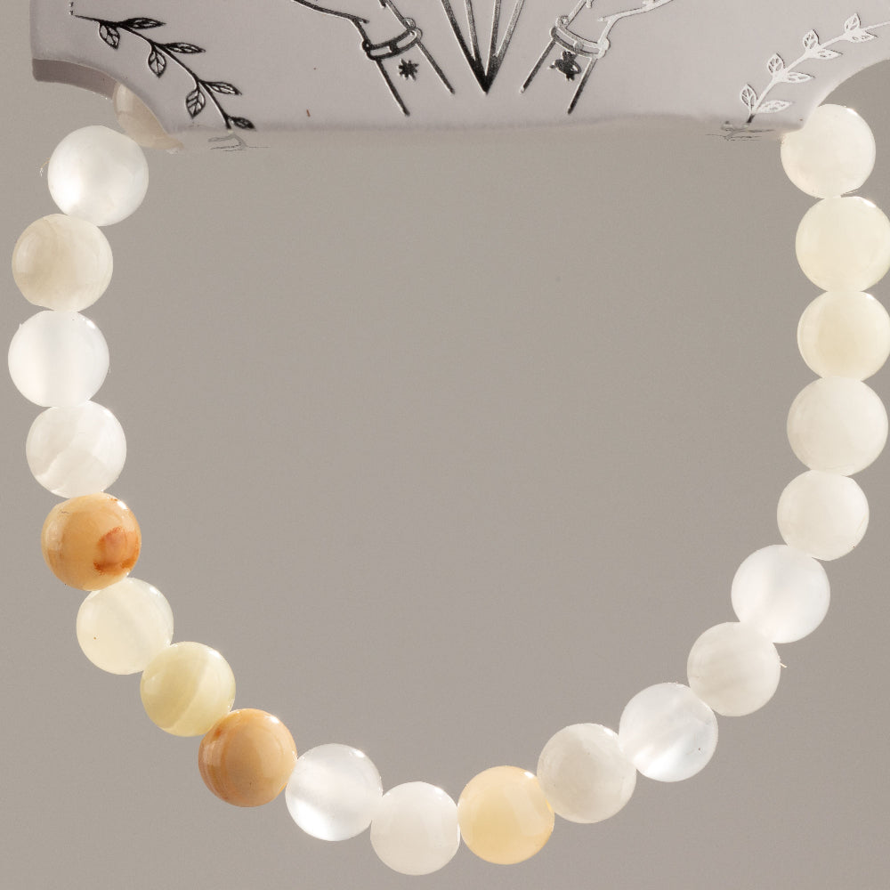 Moon Jade Petite Power Bracelet
