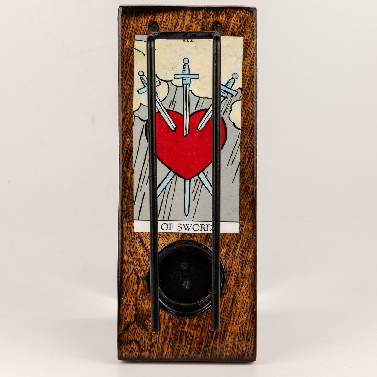Three of Swords Large Enamelled Sage Stick Burner