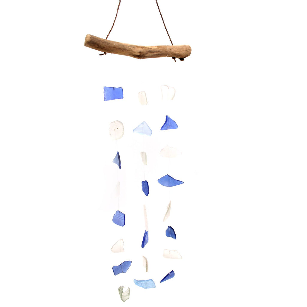 Blue & White Three Drop