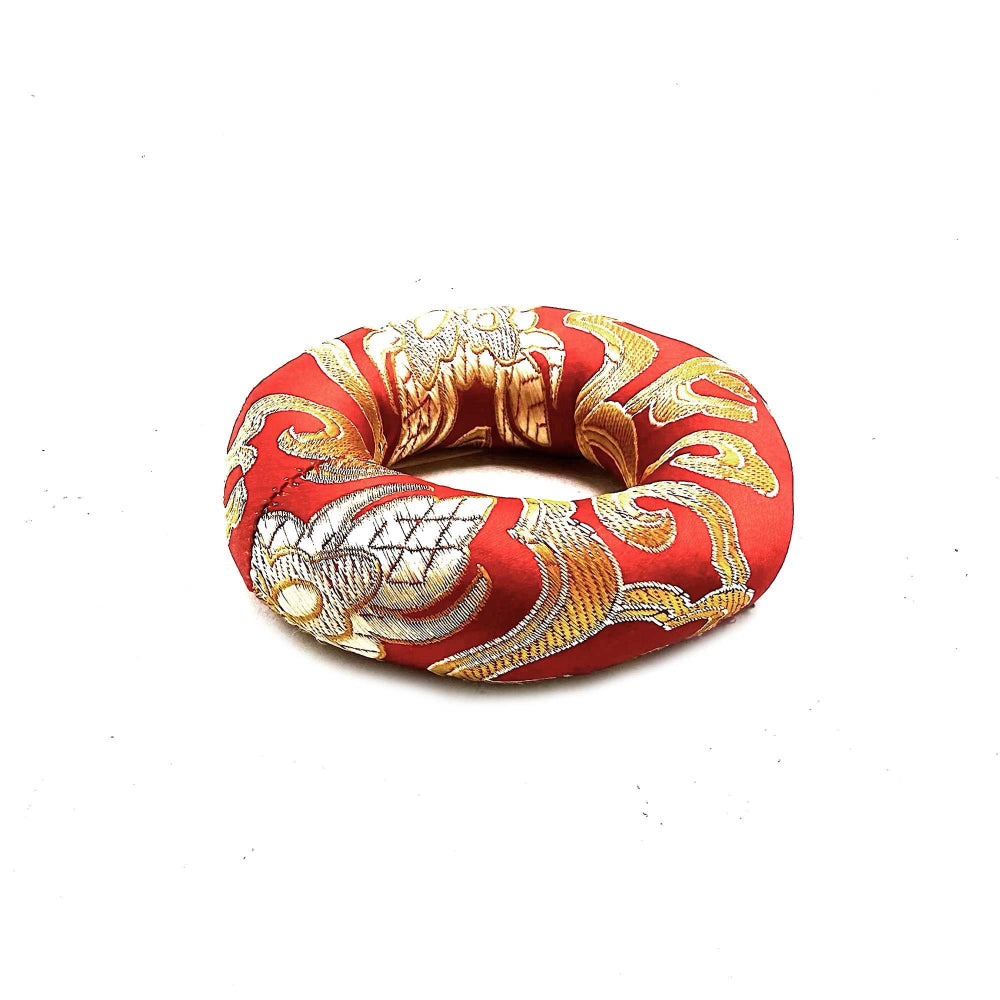 Red Hoop Cushion 8cm (for 10-12cm Singing Bowl)