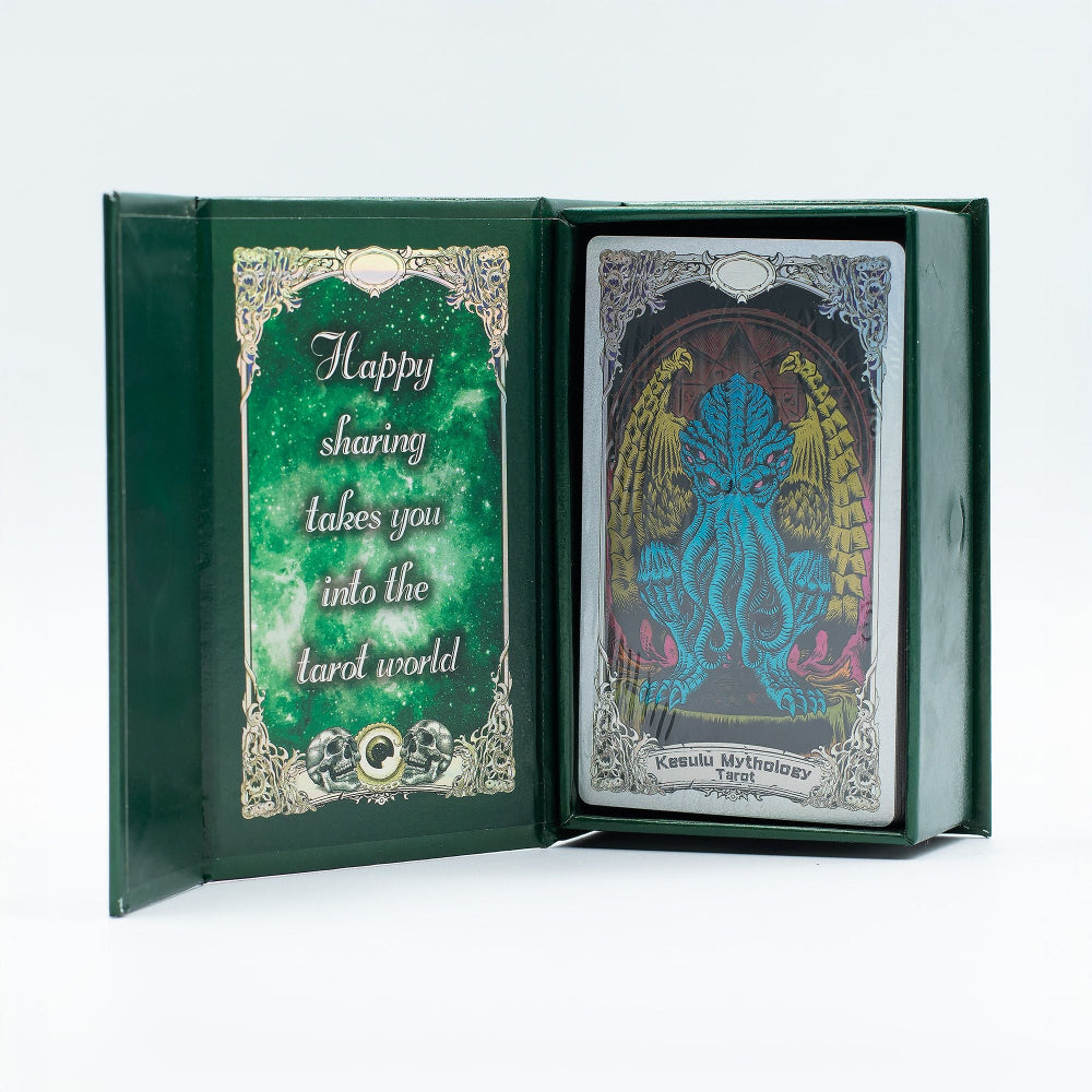 Kesulu Mythology Foil Tarot Card Set  with booklet