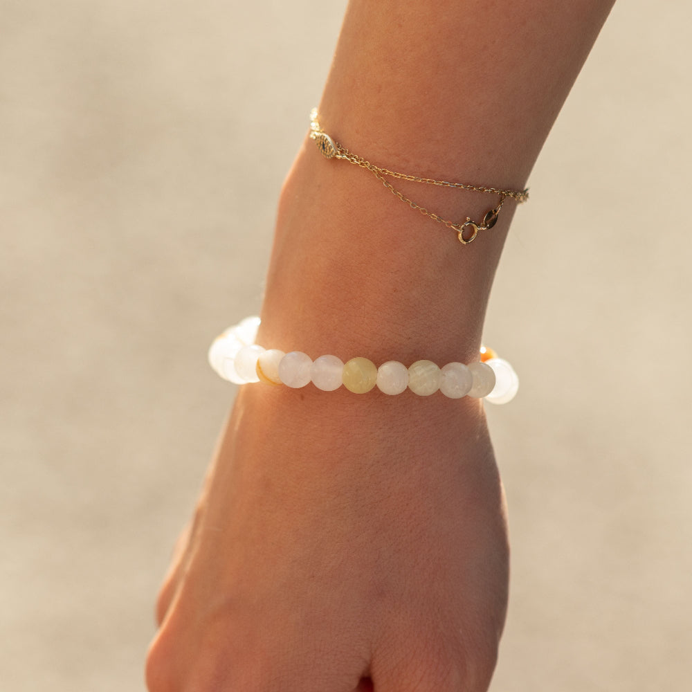 Moon Jade Petite Power Bracelet