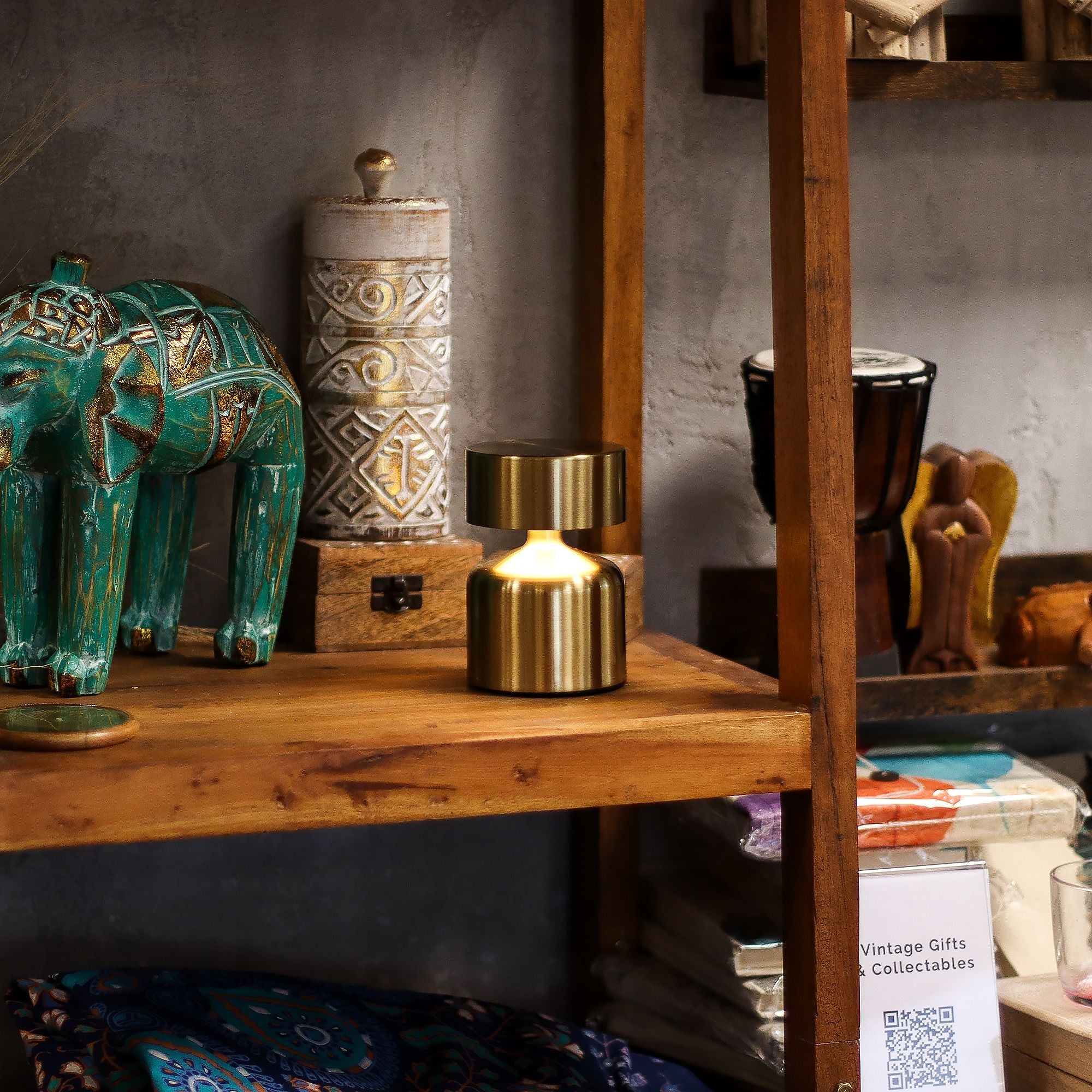The Mushroom Touch Lamp | Bronze