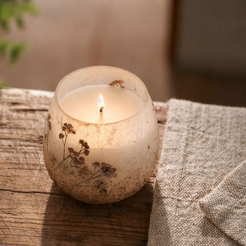 Wildlight Woods — Small Botanical Glass Jar Candle
