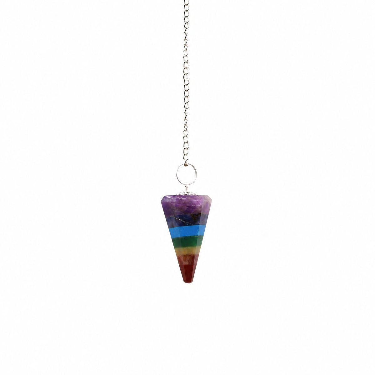 7 Slice Chakra Style Pendulum
