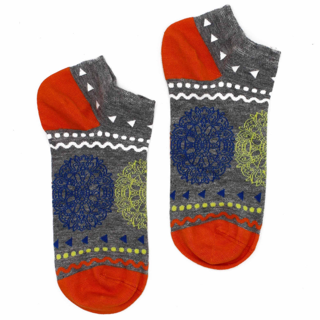 Hop Hare Bamboo Socks Low | Flower of Life | UK 3.5–6.5