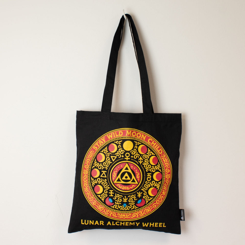Luna Alchemy Wheel Tote Bag